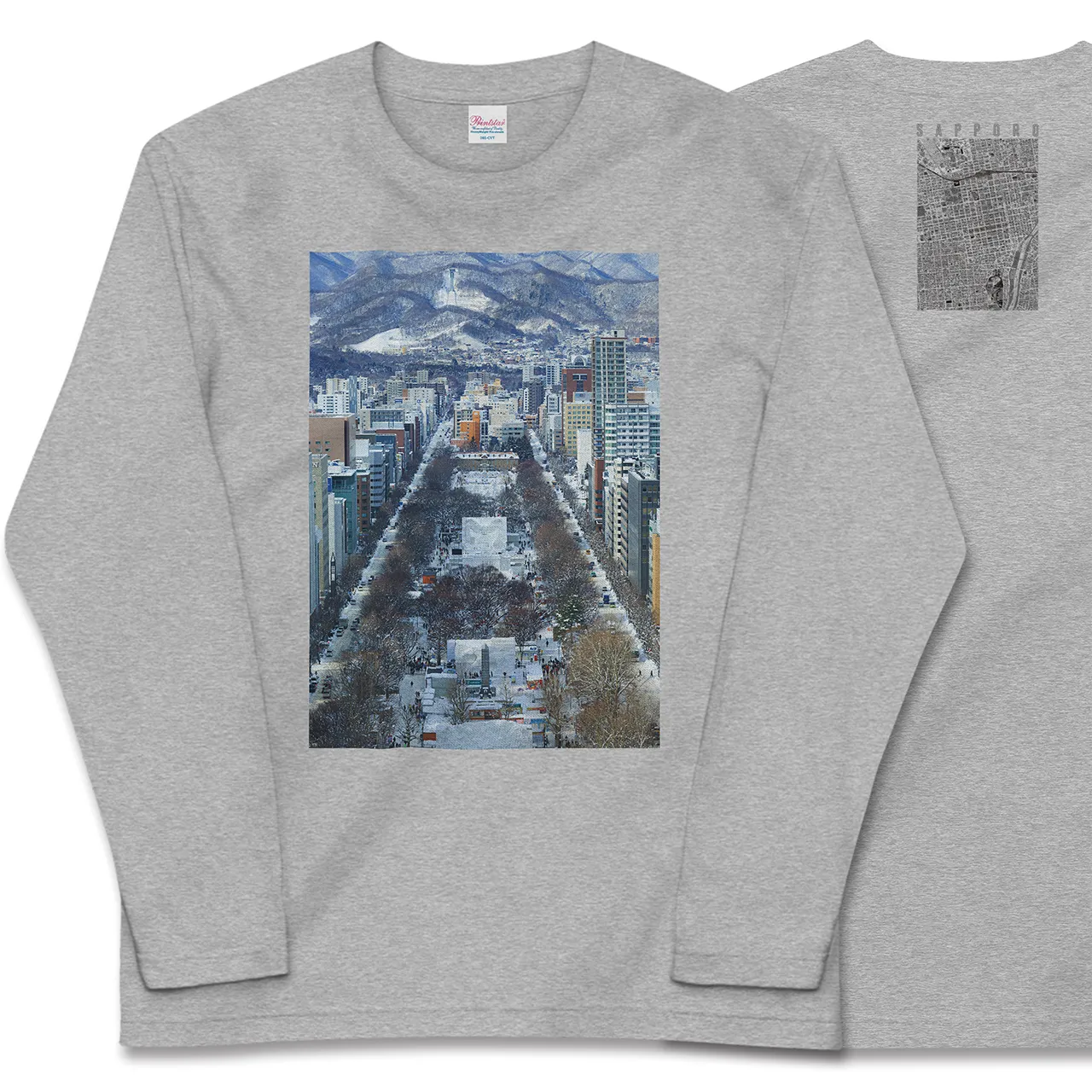 【札幌(北海道)】Map World ロングスリーブTシャツ