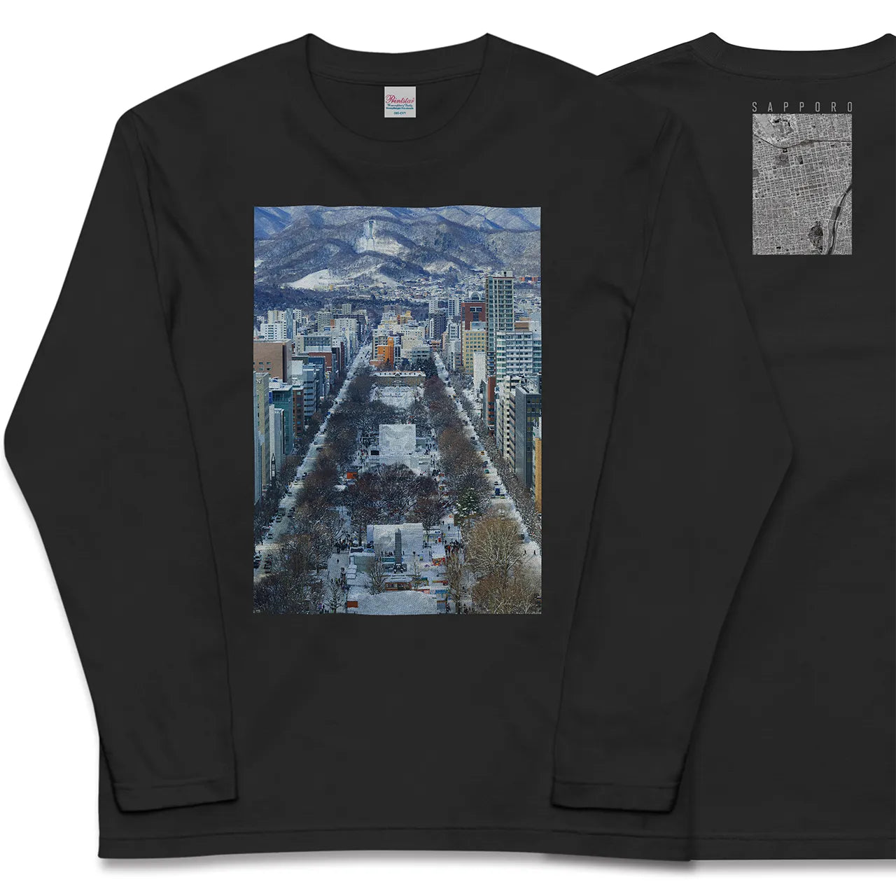 【札幌(北海道)】Map World ロングスリーブTシャツ