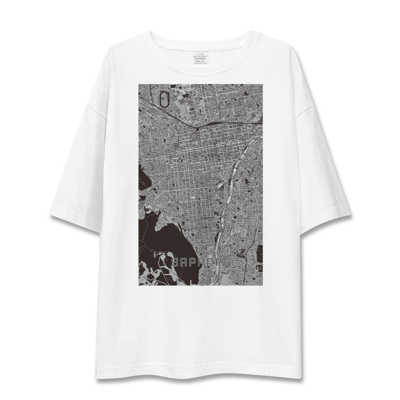 【札幌(北海道)】地図柄ビッグシルエットTシャツ