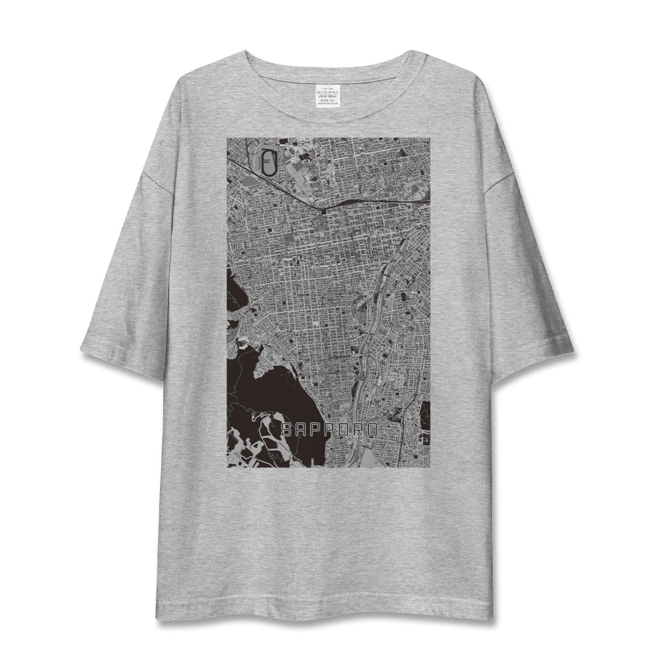 【札幌(北海道)】地図柄ビッグシルエットTシャツ