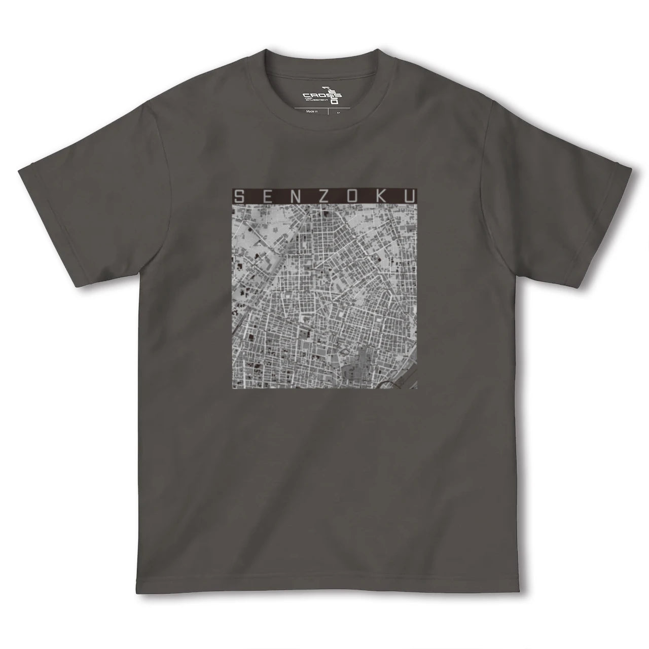 【千束(東京都)】地図柄ヘビーウェイトTシャツ
