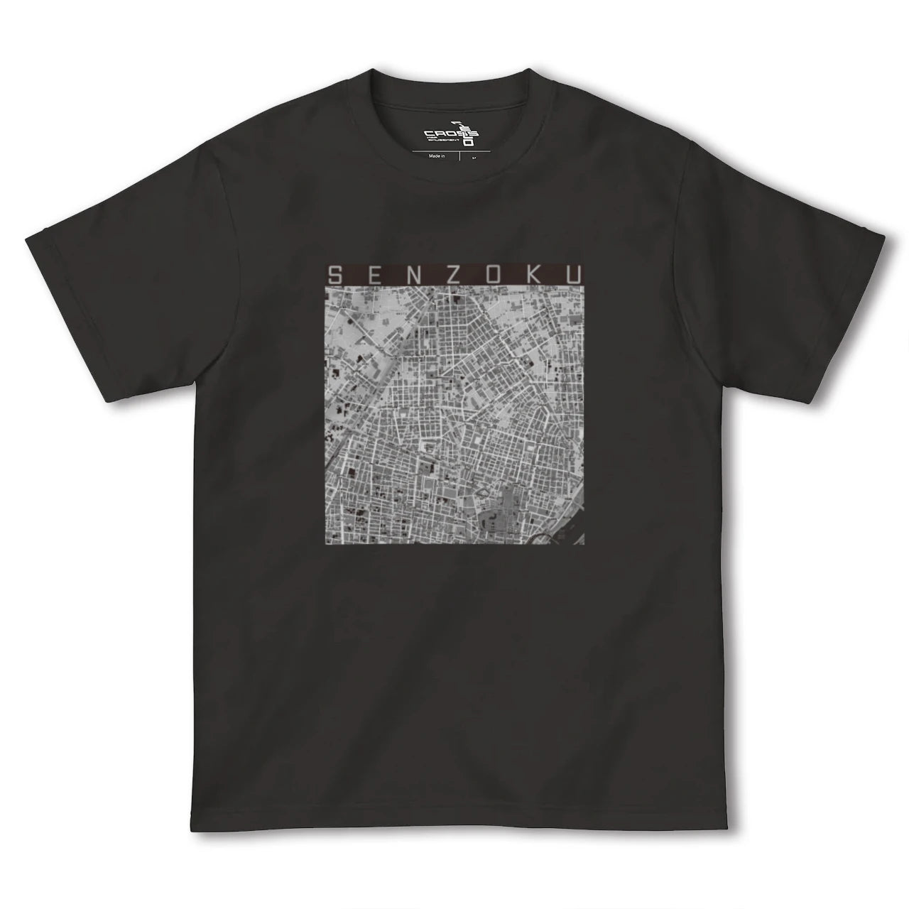 【千束(東京都)】地図柄ヘビーウェイトTシャツ