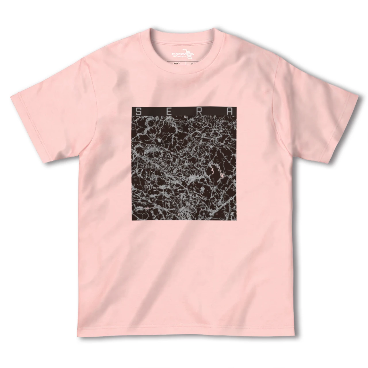【世羅(広島県)】地図柄ヘビーウェイトTシャツ