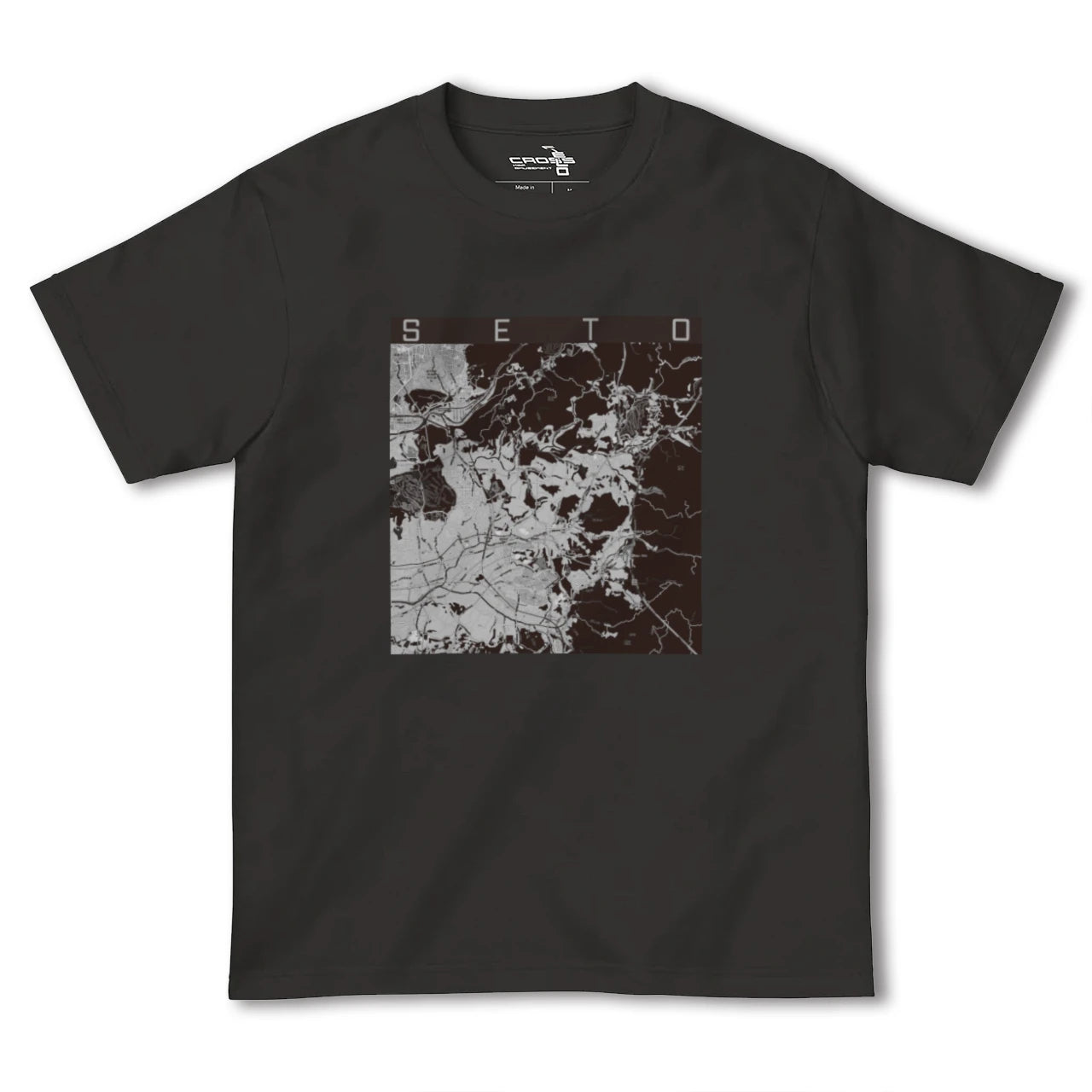 【瀬戸(愛知県)】地図柄ヘビーウェイトTシャツ