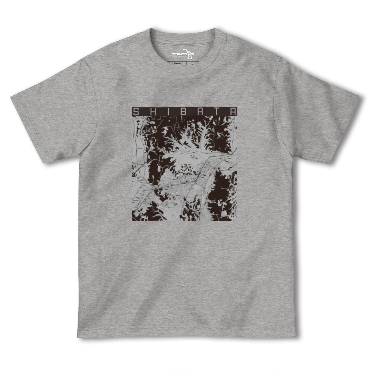 【柴田(宮城県)】地図柄ヘビーウェイトTシャツ