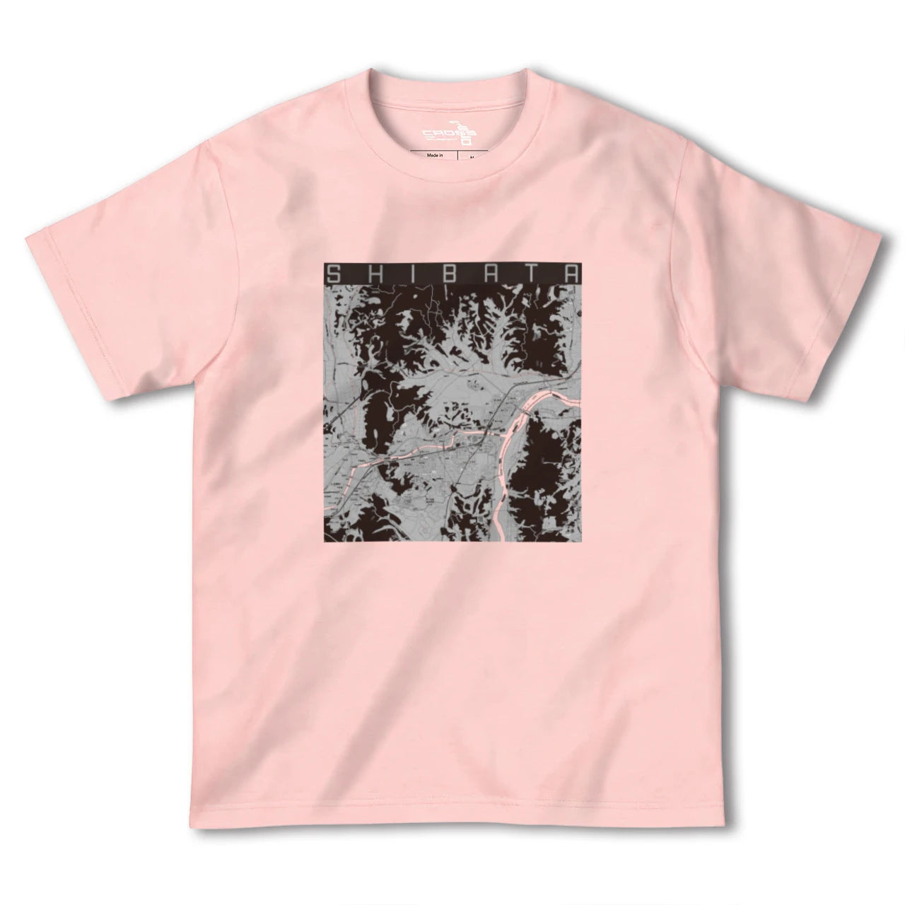 【柴田(宮城県)】地図柄ヘビーウェイトTシャツ