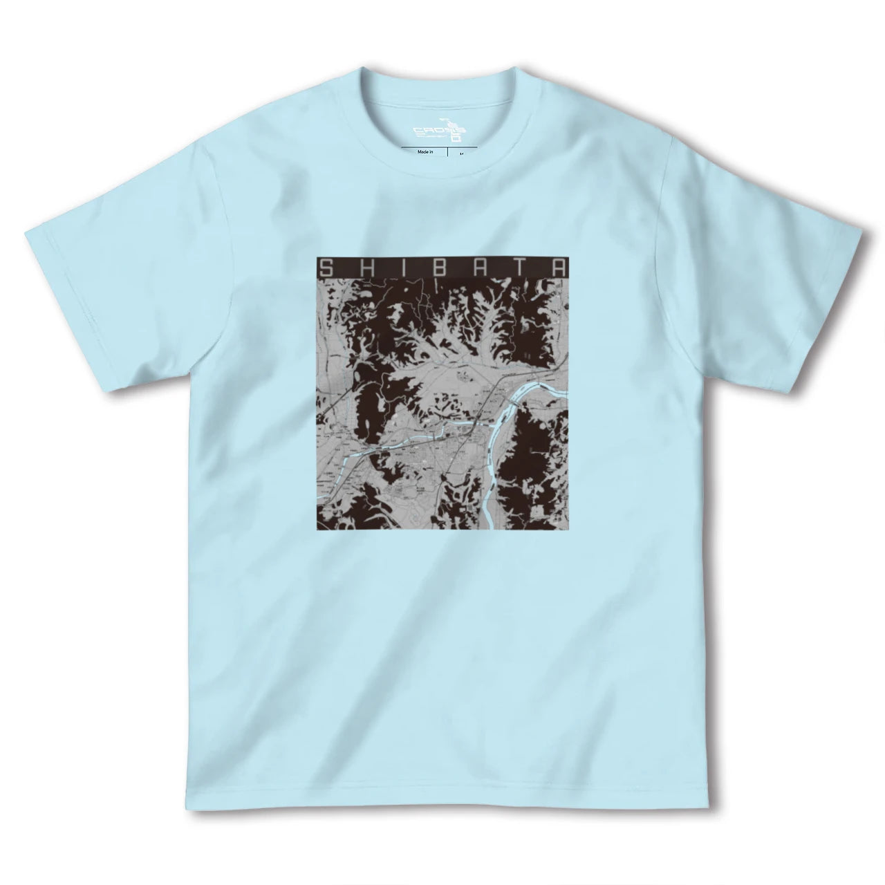 【柴田(宮城県)】地図柄ヘビーウェイトTシャツ