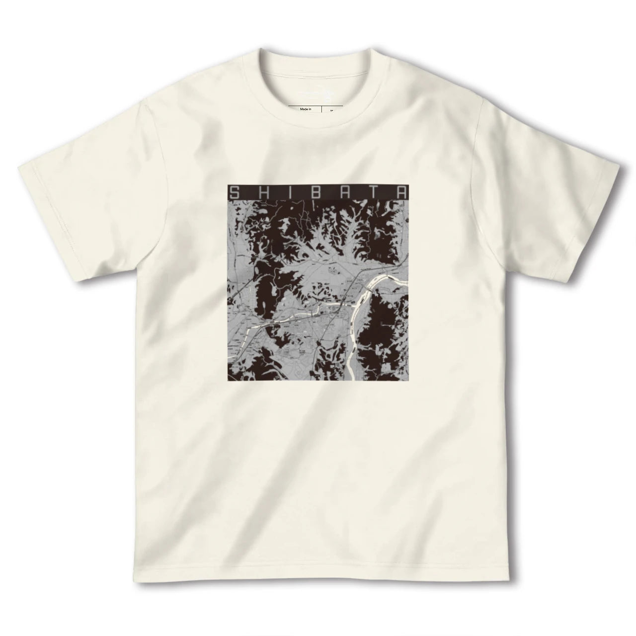【柴田(宮城県)】地図柄ヘビーウェイトTシャツ