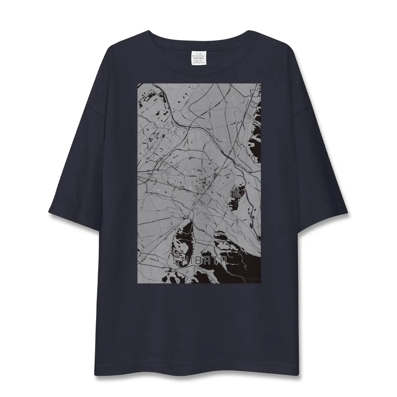 【新発田(新潟県)】地図柄ビッグシルエットTシャツ