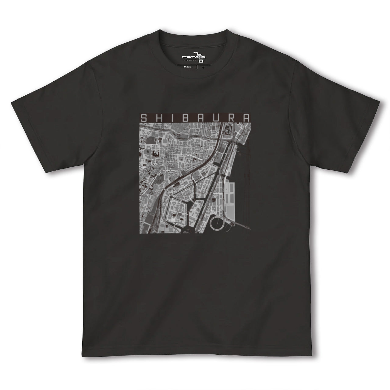 【芝浦(東京都)】地図柄ヘビーウェイトTシャツ