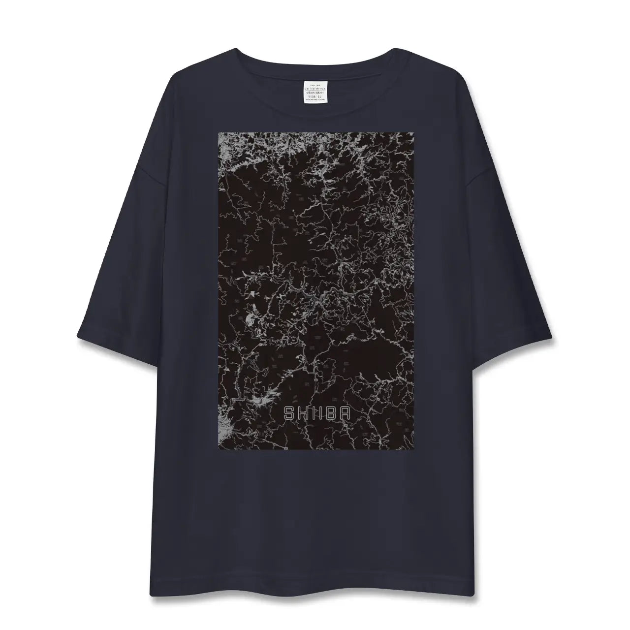 【椎葉(宮崎県)】地図柄ビッグシルエットTシャツ