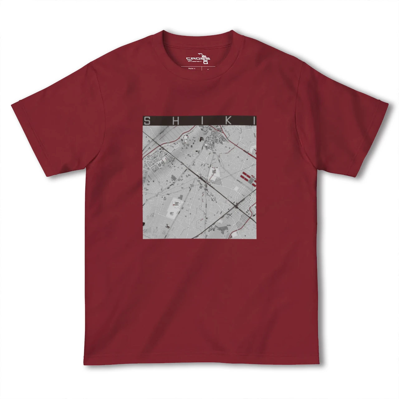 【志木(埼玉県)】地図柄ヘビーウェイトTシャツ