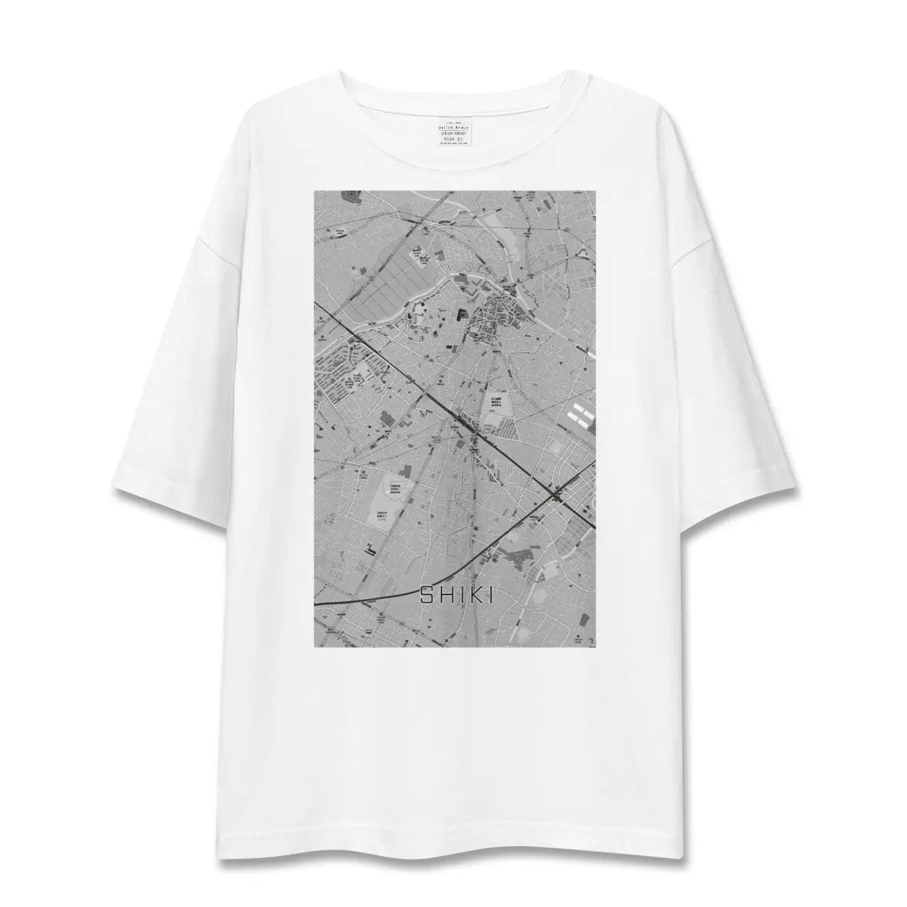 【志木(埼玉県)】地図柄ビッグシルエットTシャツ
