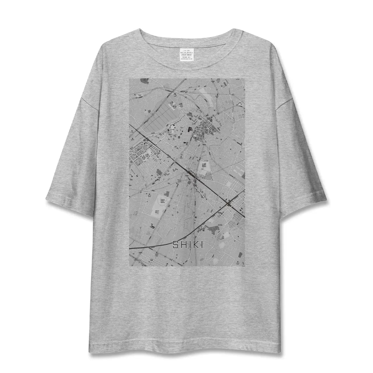 【志木(埼玉県)】地図柄ビッグシルエットTシャツ