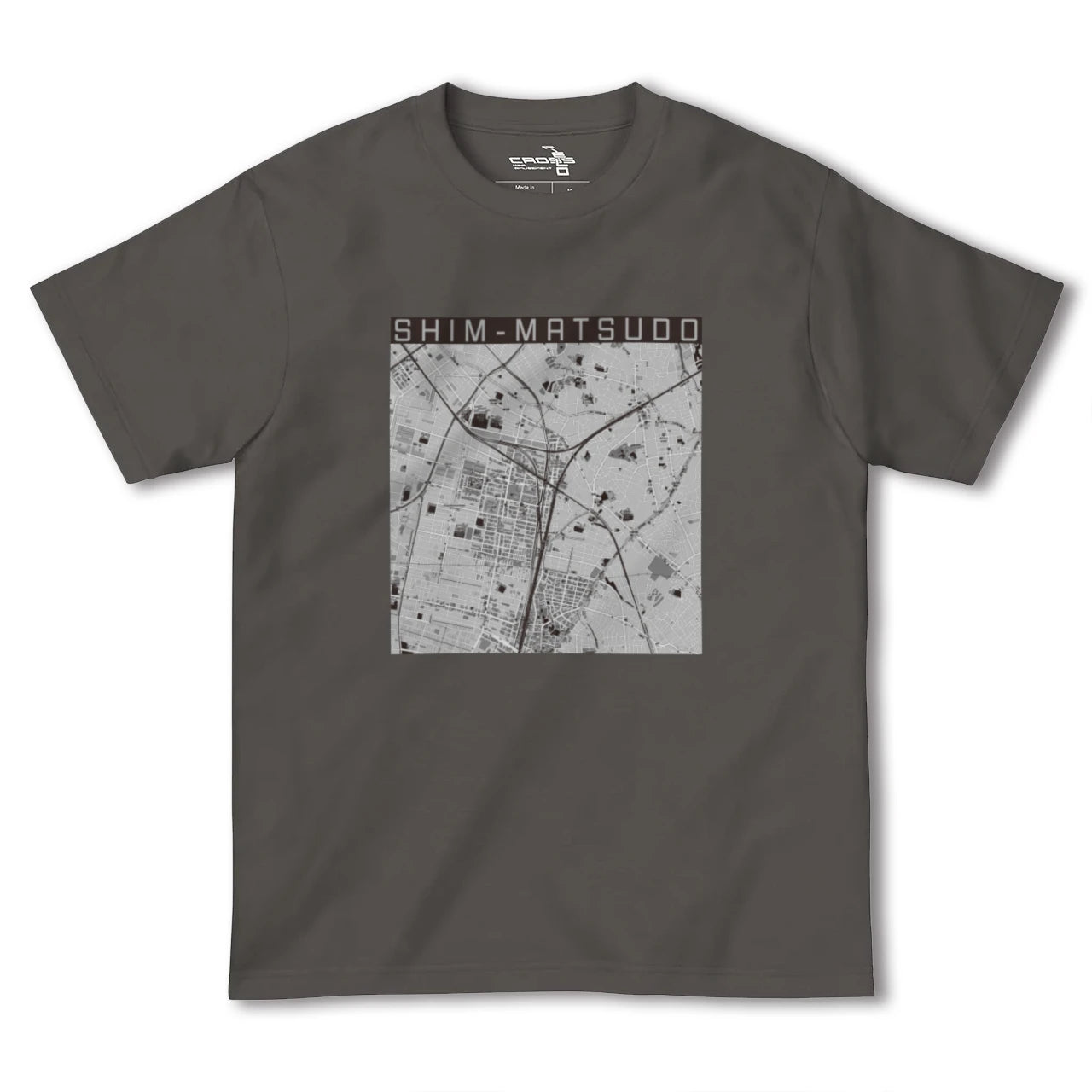 【新松戸(千葉県)】地図柄ヘビーウェイトTシャツ
