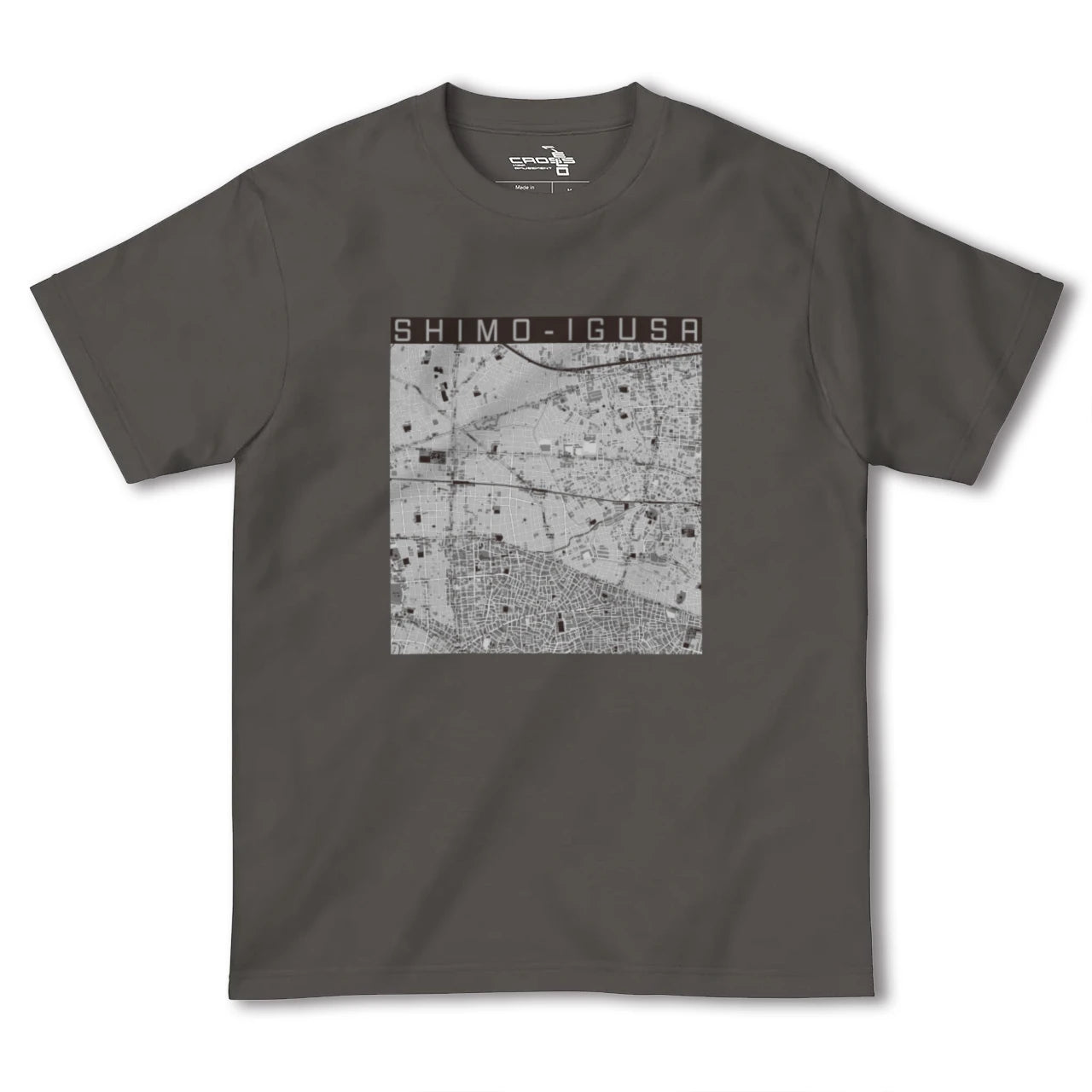 【下井草(東京都)】地図柄ヘビーウェイトTシャツ