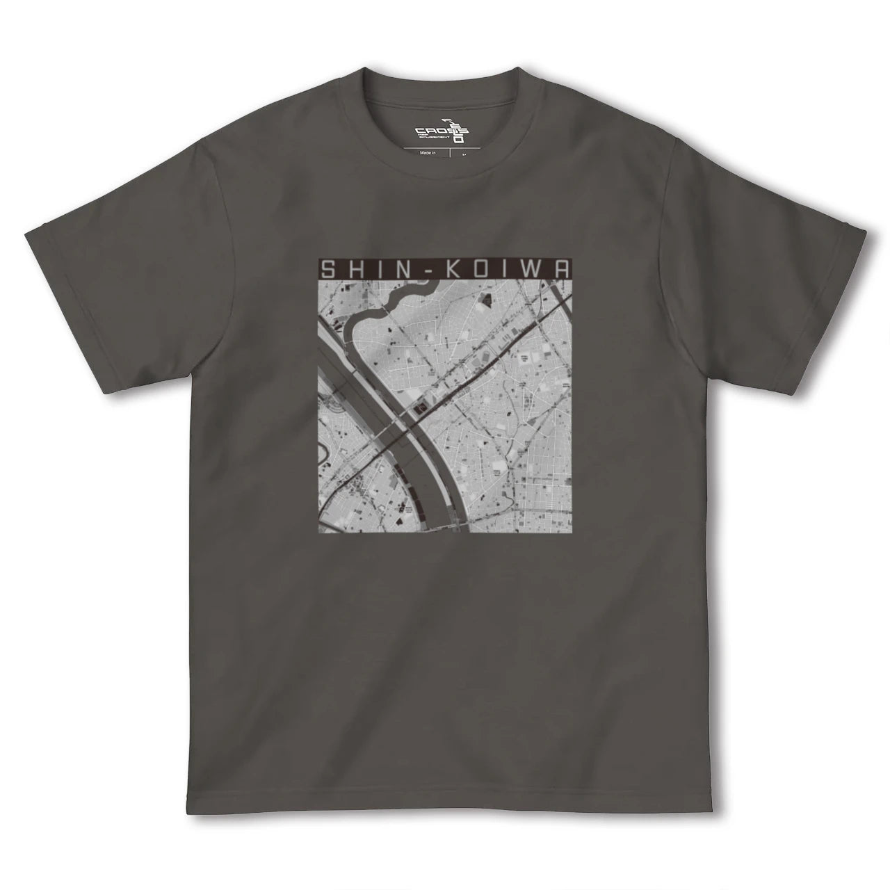 【新小岩(東京都)】地図柄ヘビーウェイトTシャツ