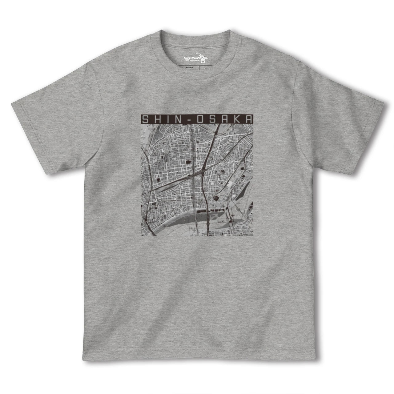 【新大阪(大阪府)】地図柄ヘビーウェイトTシャツ