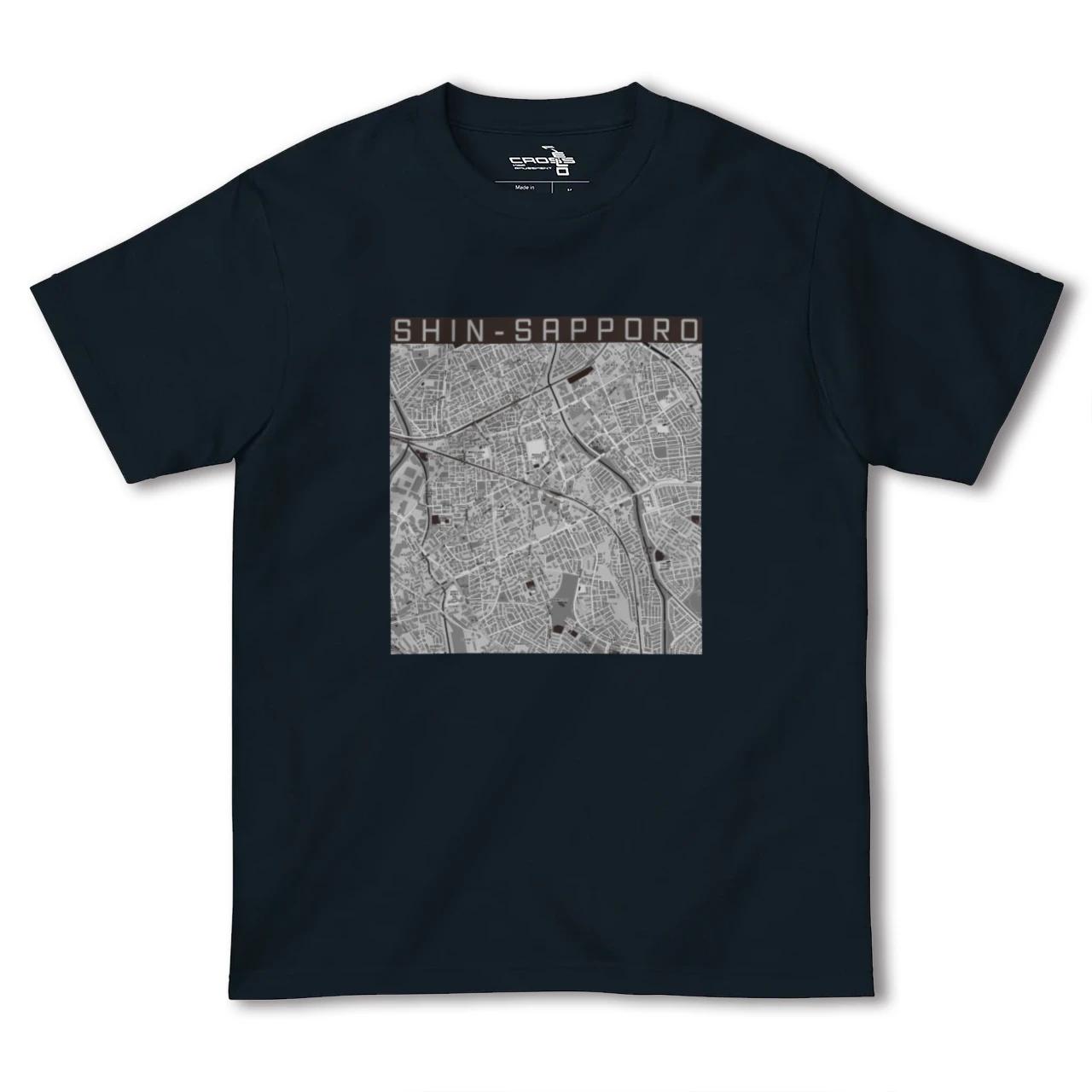 【新札幌(北海道)】地図柄ヘビーウェイトTシャツ