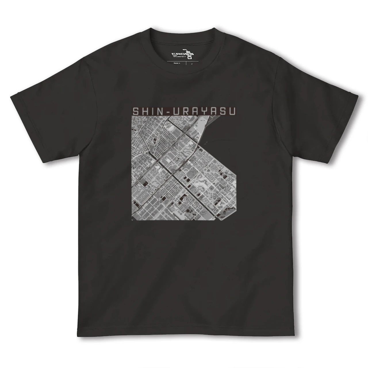 【新浦安(千葉県)】地図柄ヘビーウェイトTシャツ