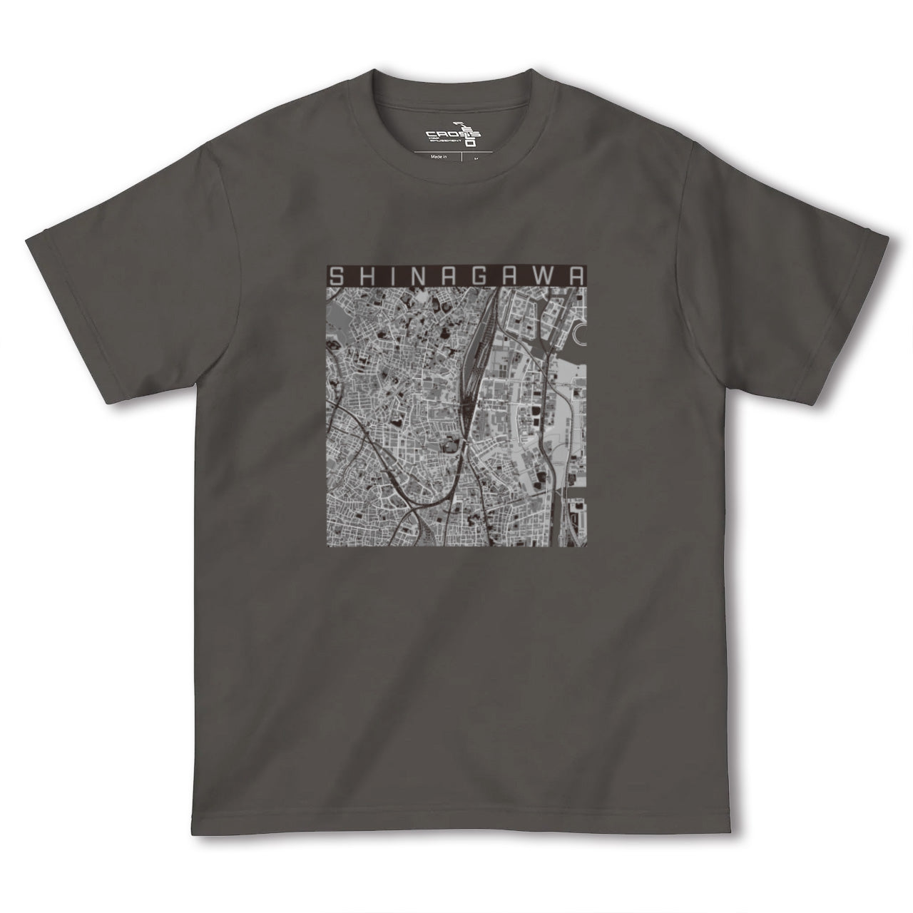 【品川(東京都)】地図柄ヘビーウェイトTシャツ