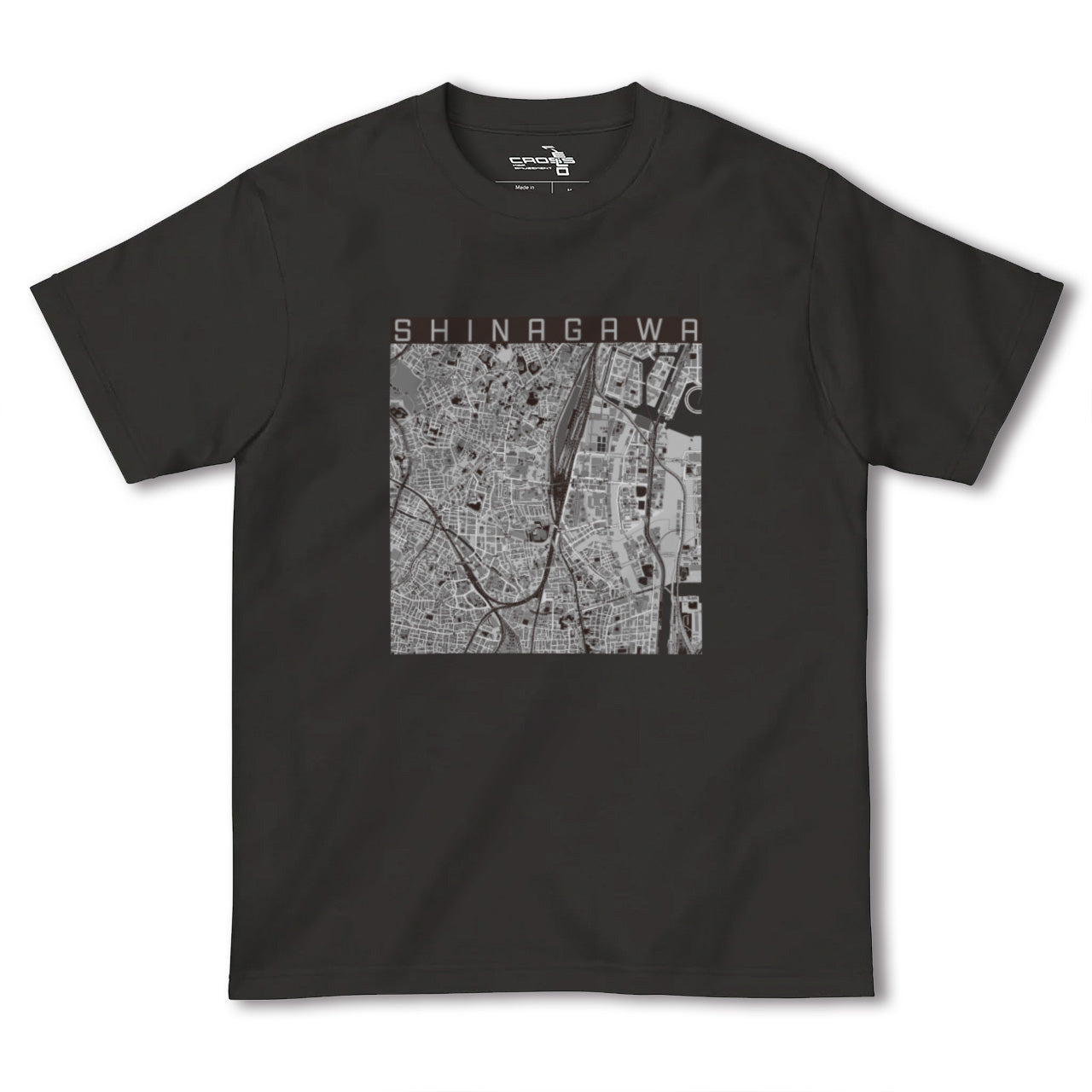 【品川(東京都)】地図柄ヘビーウェイトTシャツ