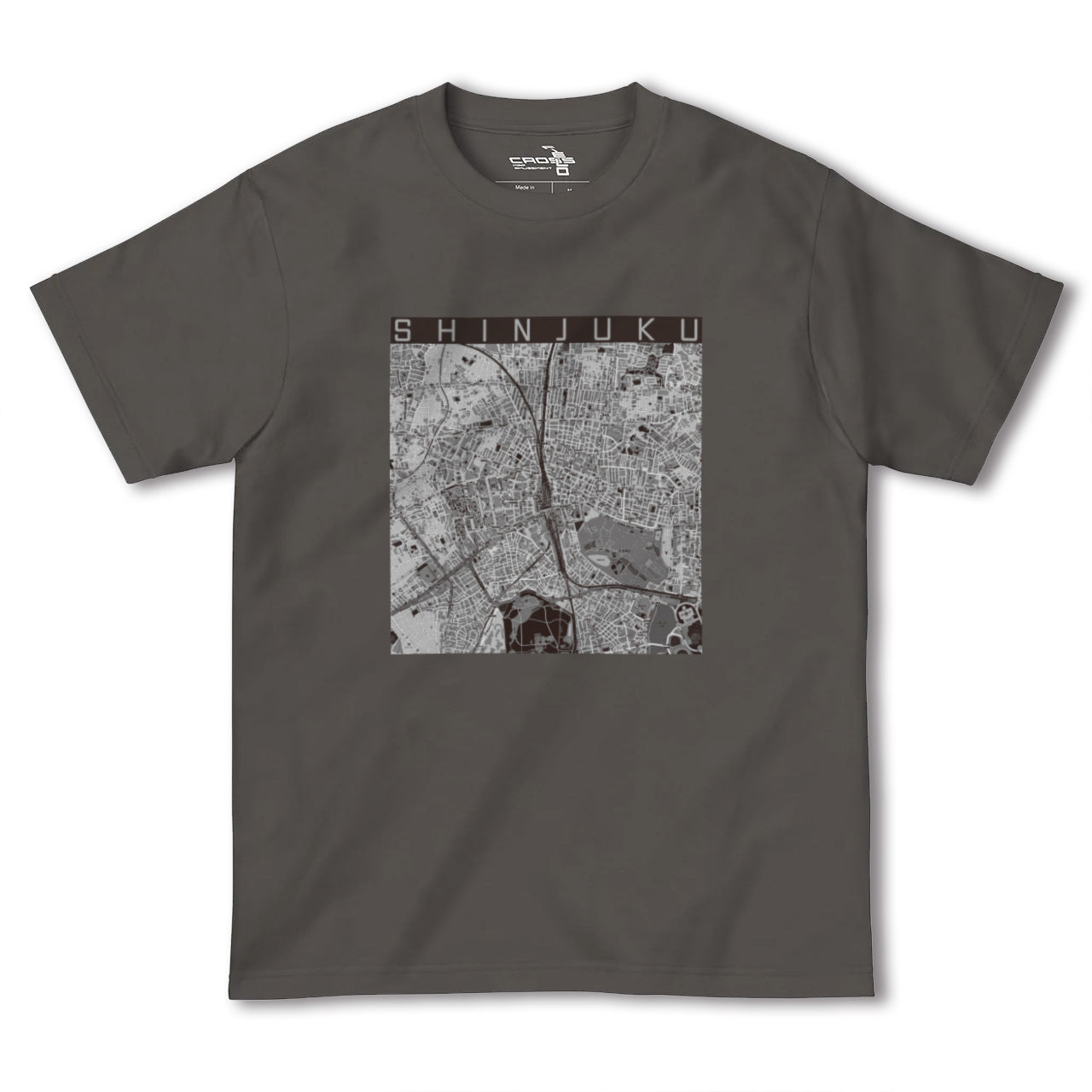 【新宿(東京都)】地図柄ヘビーウェイトTシャツ