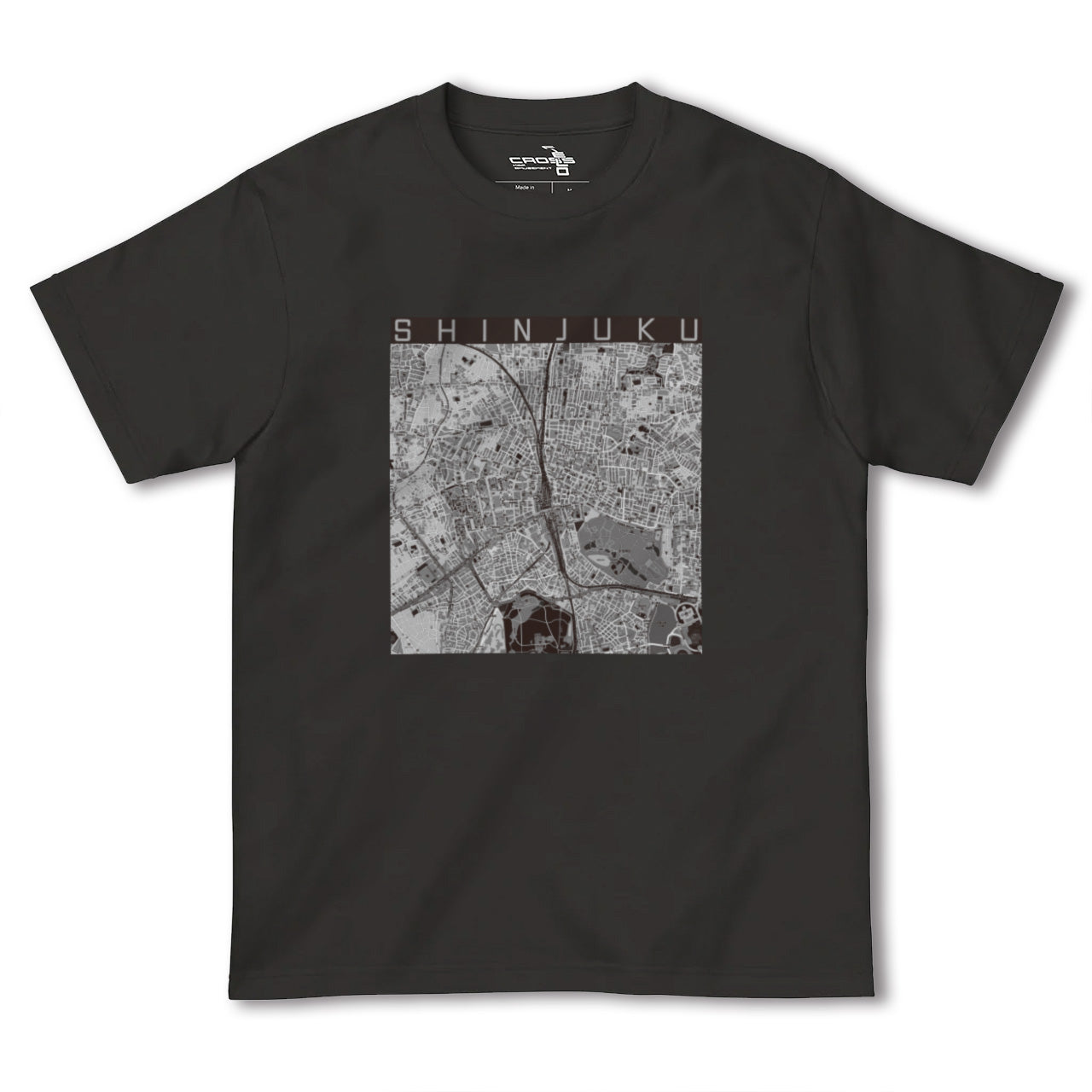 【新宿(東京都)】地図柄ヘビーウェイトTシャツ