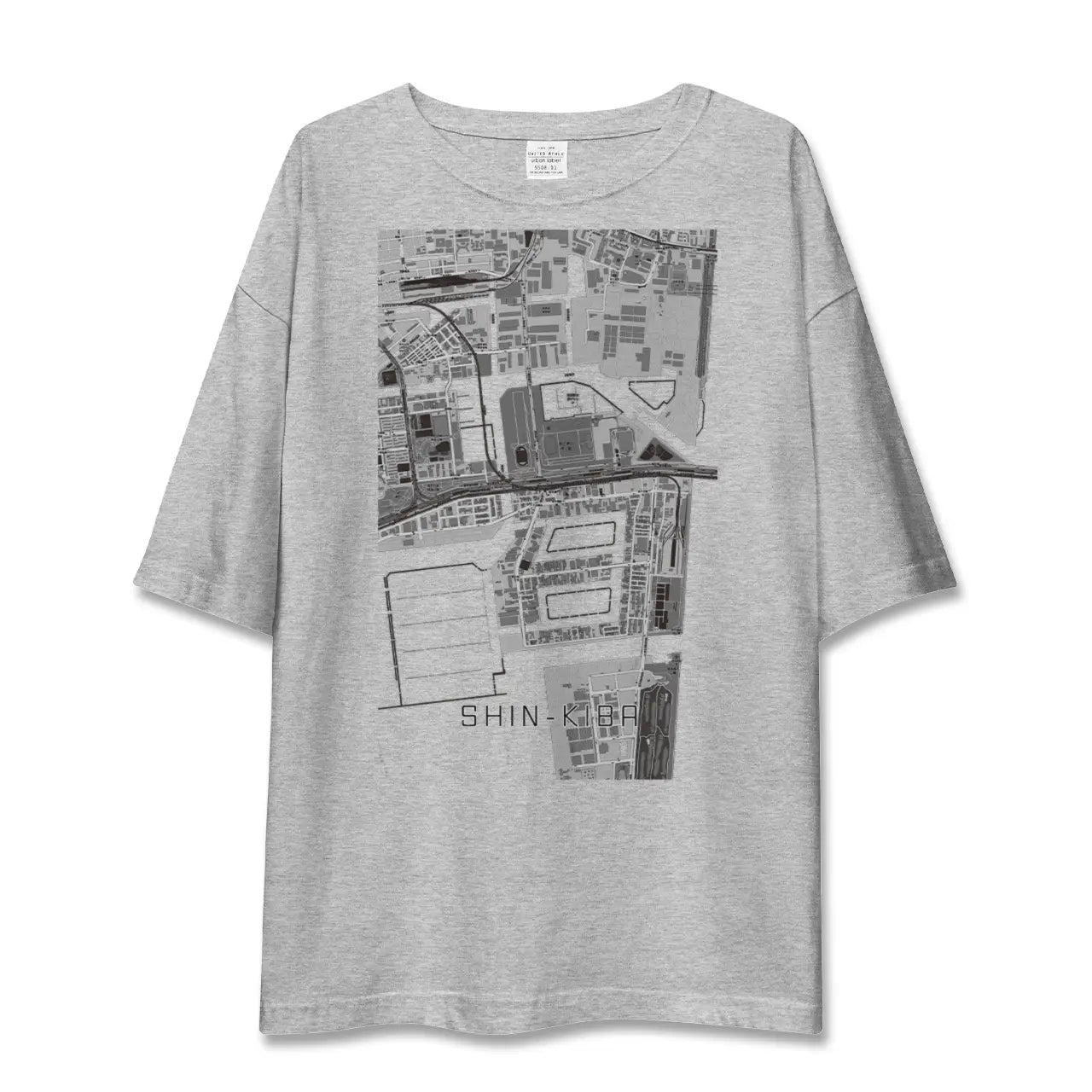 【新木場(東京都)】地図柄ビッグシルエットTシャツ