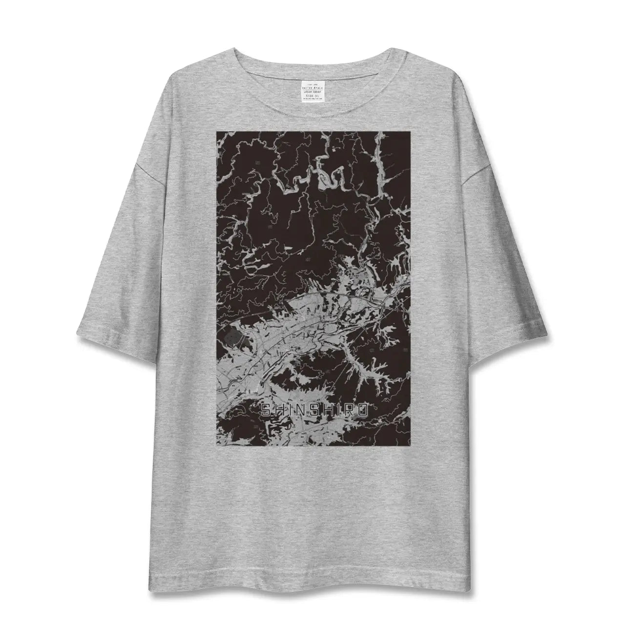 【新城(愛知県)】地図柄ビッグシルエットTシャツ