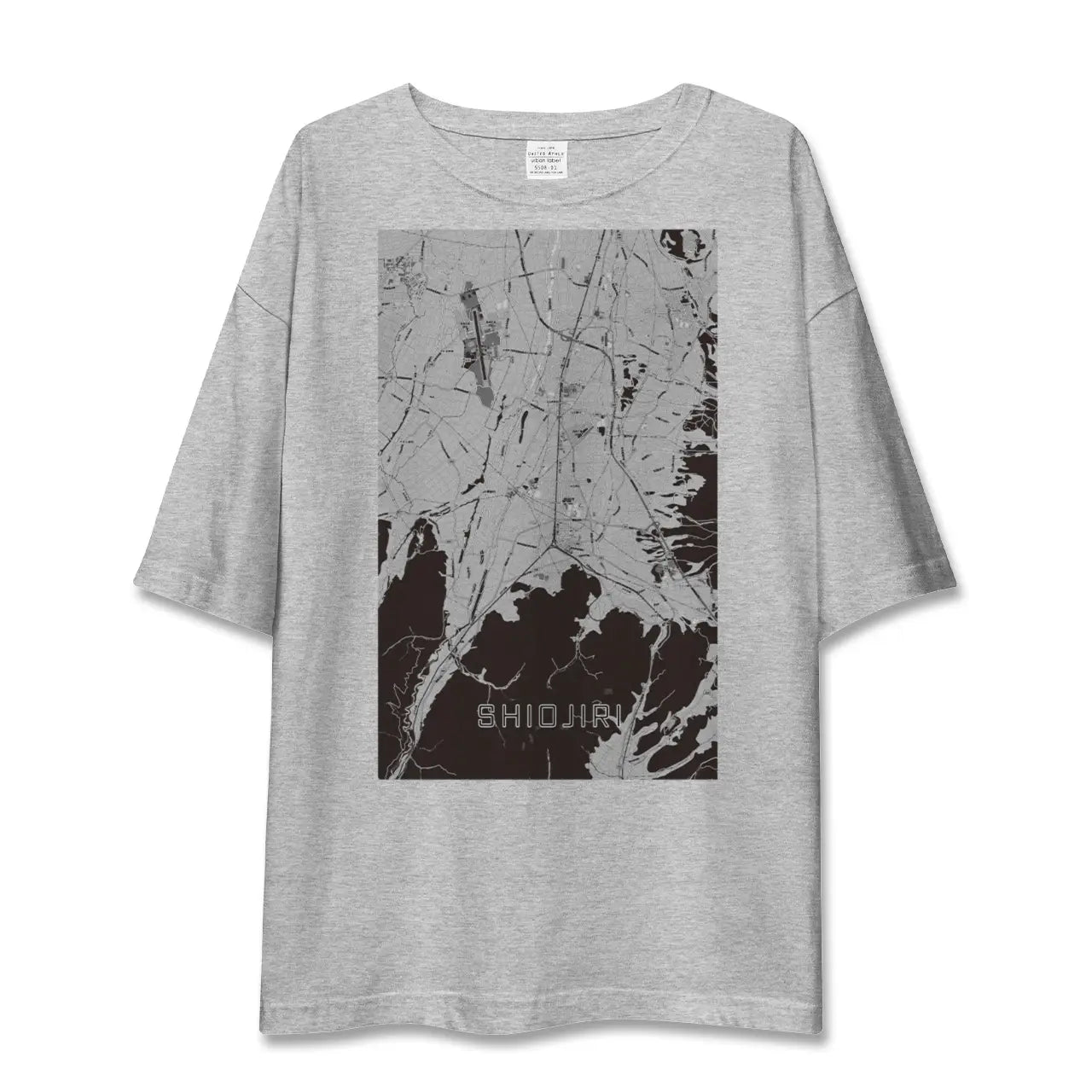 【塩尻(長野県)】地図柄ビッグシルエットTシャツ
