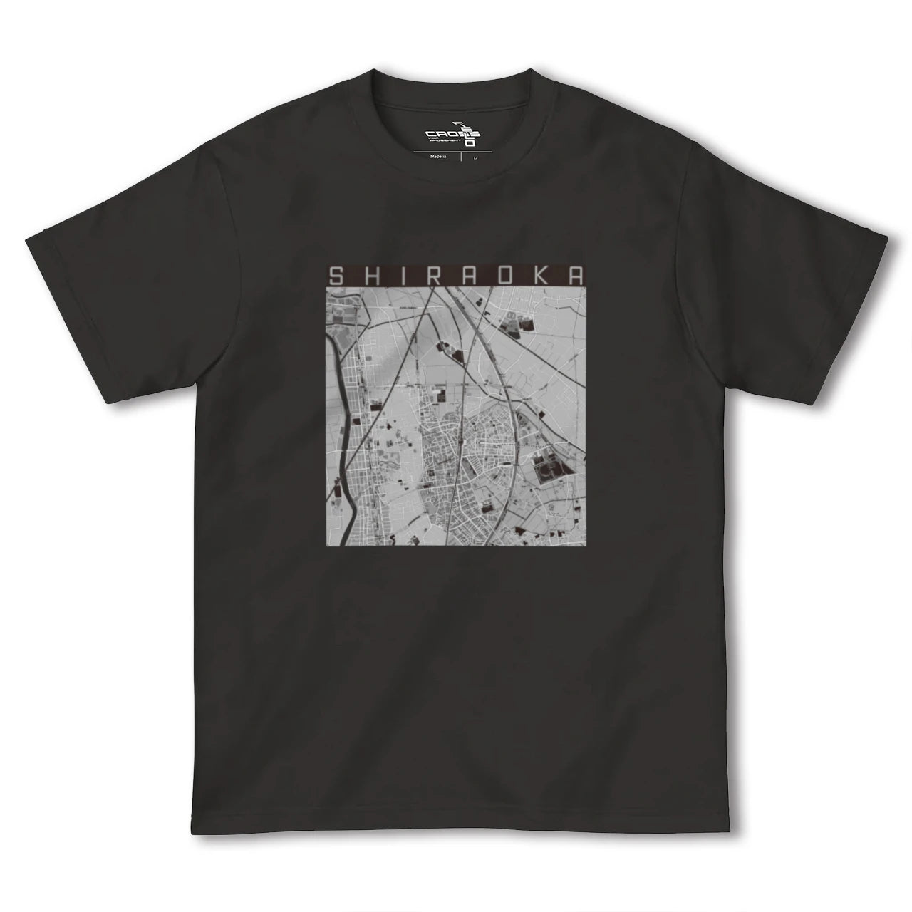 【白岡(埼玉県)】地図柄ヘビーウェイトTシャツ