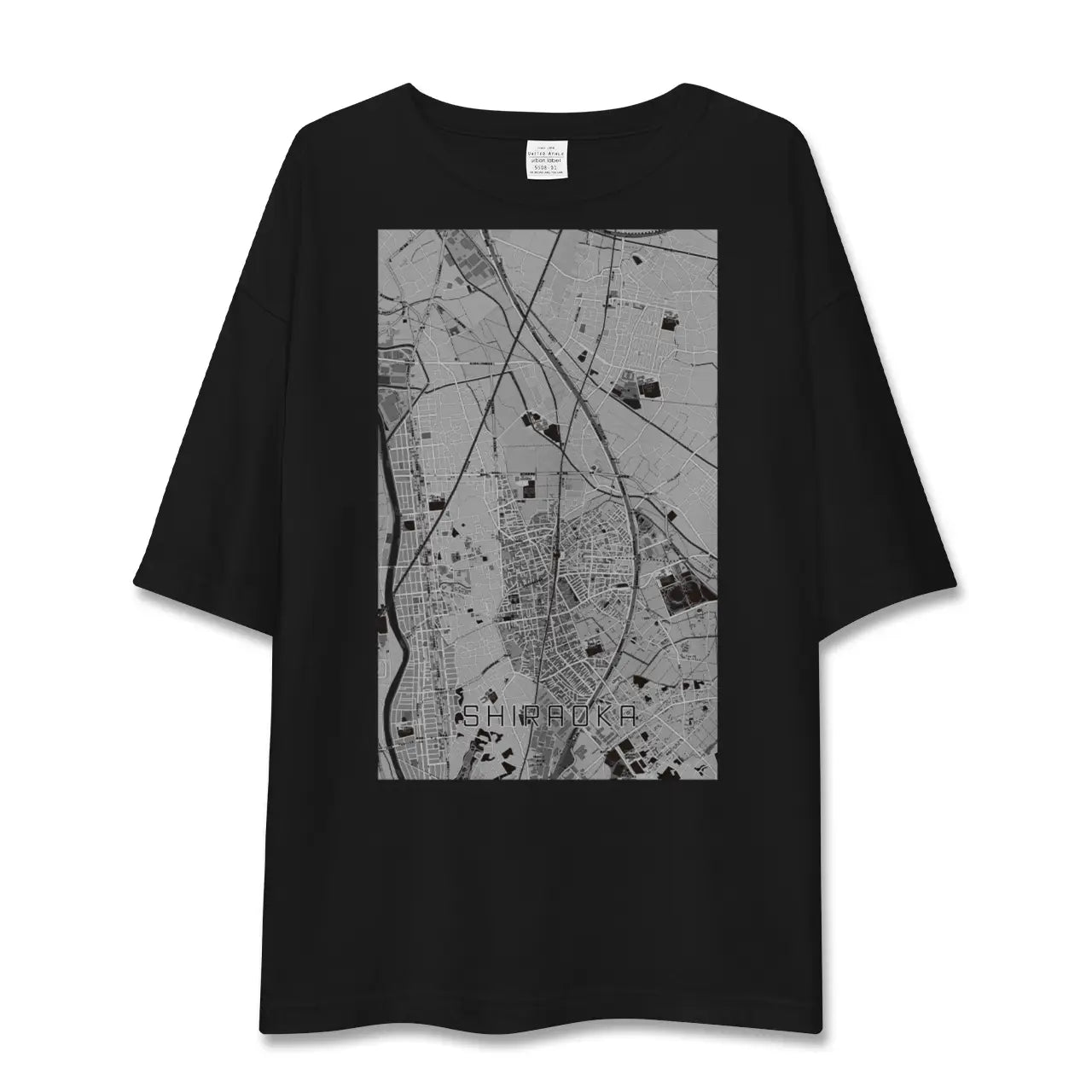 【白岡(埼玉県)】地図柄ビッグシルエットTシャツ