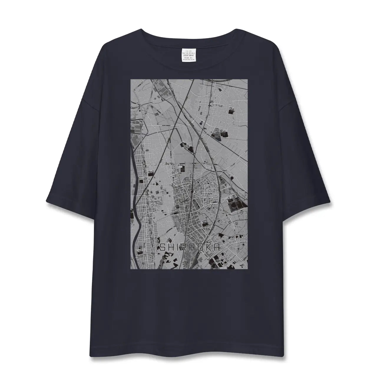 【白岡(埼玉県)】地図柄ビッグシルエットTシャツ