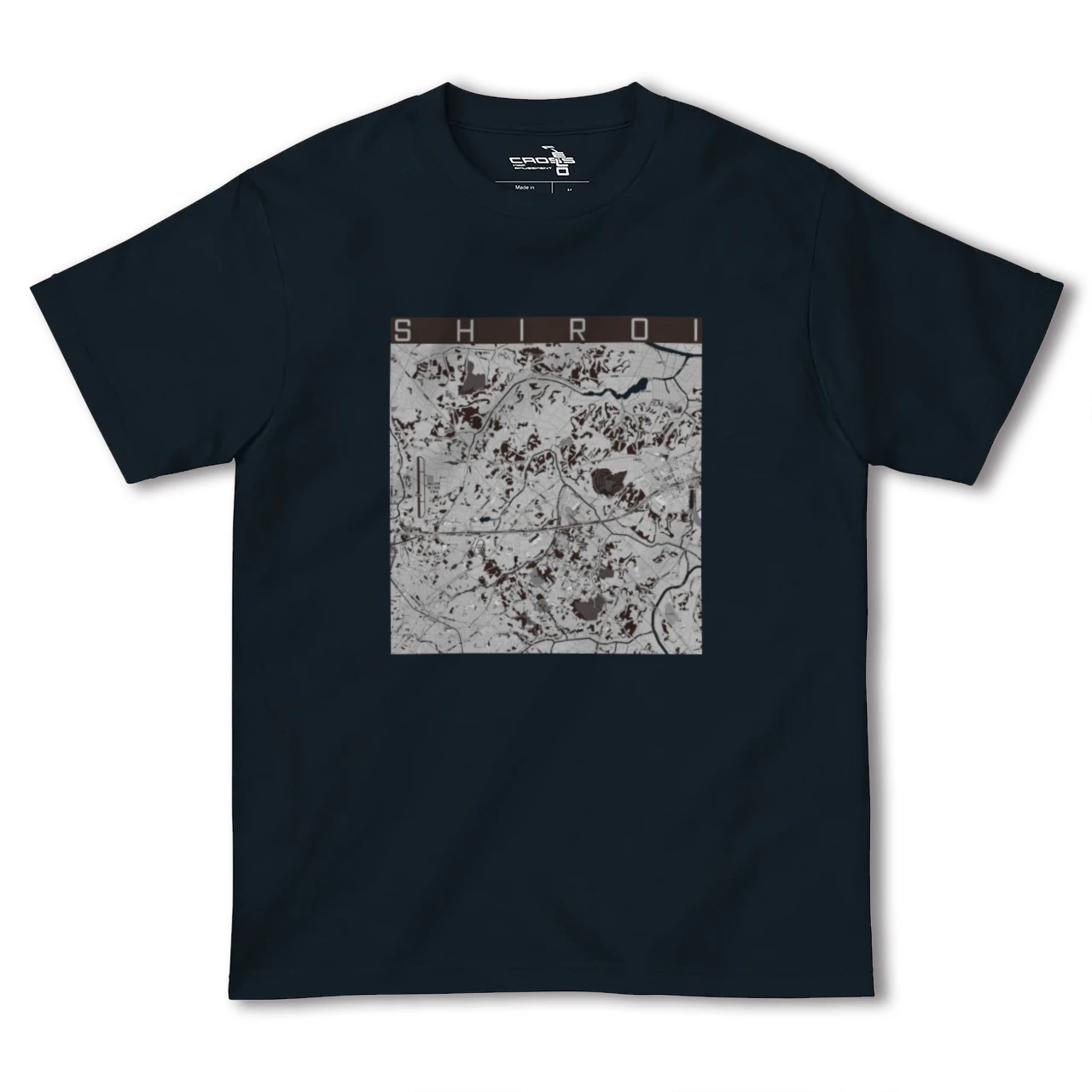 【白井(千葉県)】地図柄ヘビーウェイトTシャツ