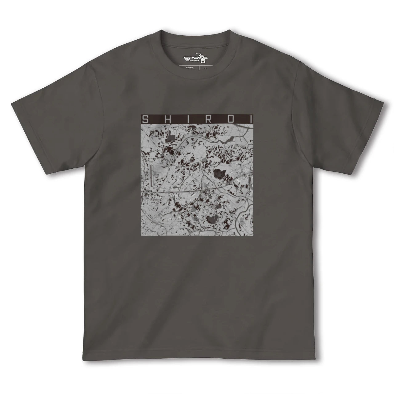 【白井(千葉県)】地図柄ヘビーウェイトTシャツ