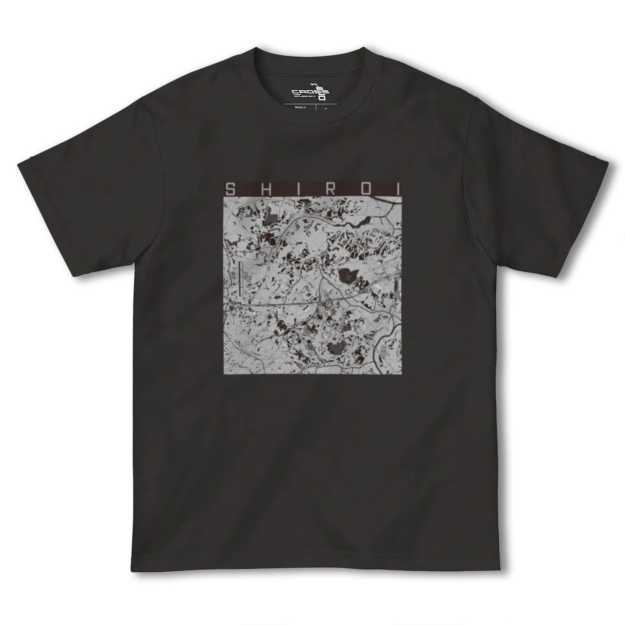 【白井(千葉県)】地図柄ヘビーウェイトTシャツ
