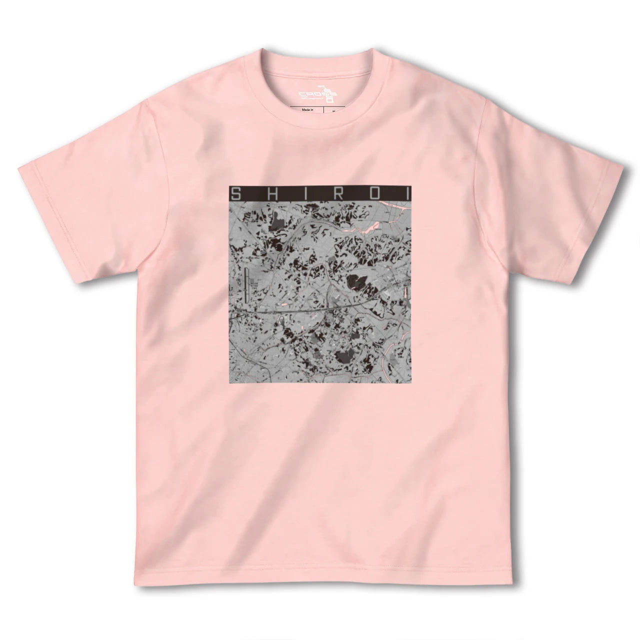 【白井(千葉県)】地図柄ヘビーウェイトTシャツ