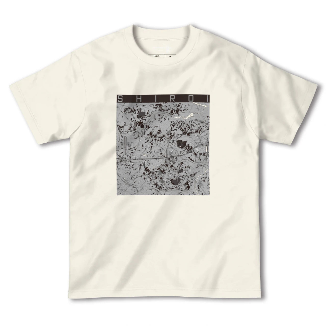 【白井(千葉県)】地図柄ヘビーウェイトTシャツ