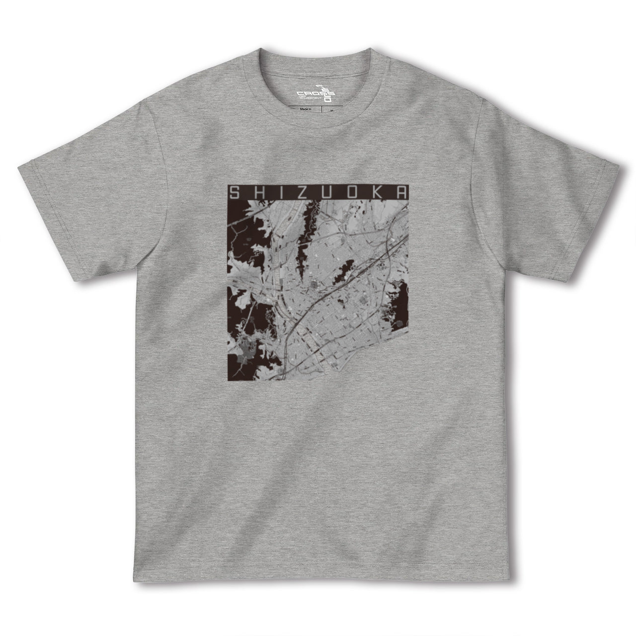 【静岡(静岡県)】地図柄ヘビーウェイトTシャツ