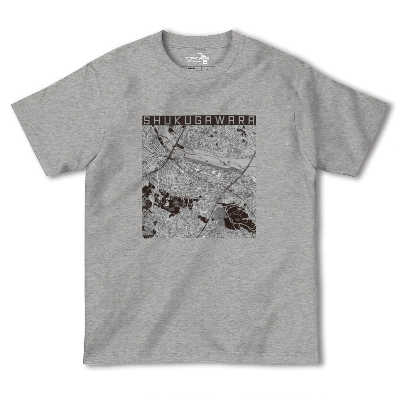 【宿河原(神奈川県)】地図柄ヘビーウェイトTシャツ
