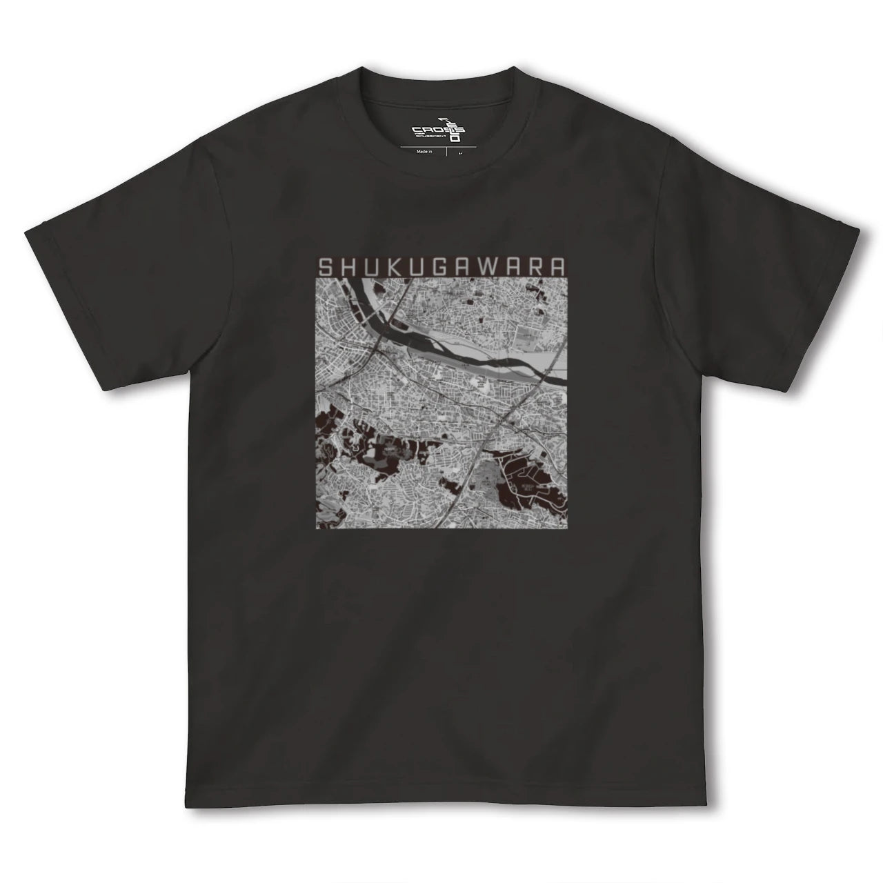 【宿河原(神奈川県)】地図柄ヘビーウェイトTシャツ