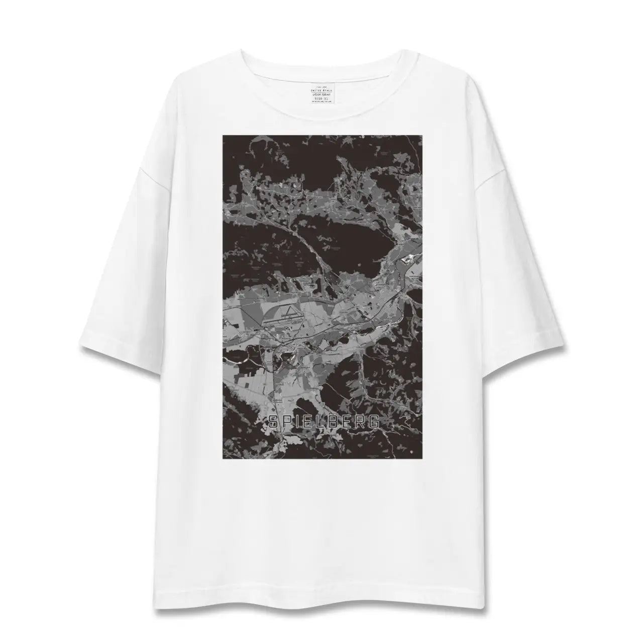 【シュピールベルク(オーストリア)】地図柄ビッグシルエットTシャツ