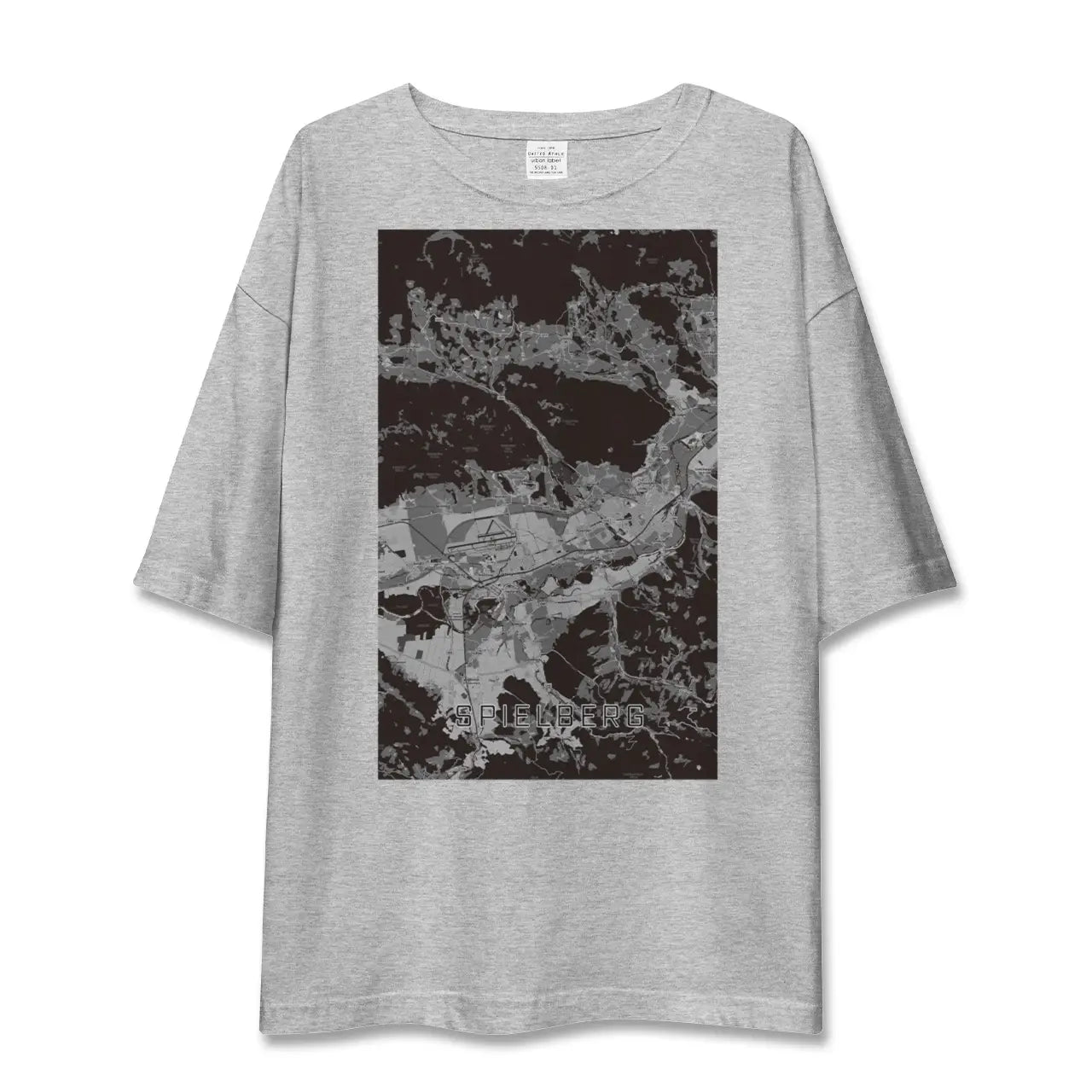 【シュピールベルク(オーストリア)】地図柄ビッグシルエットTシャツ