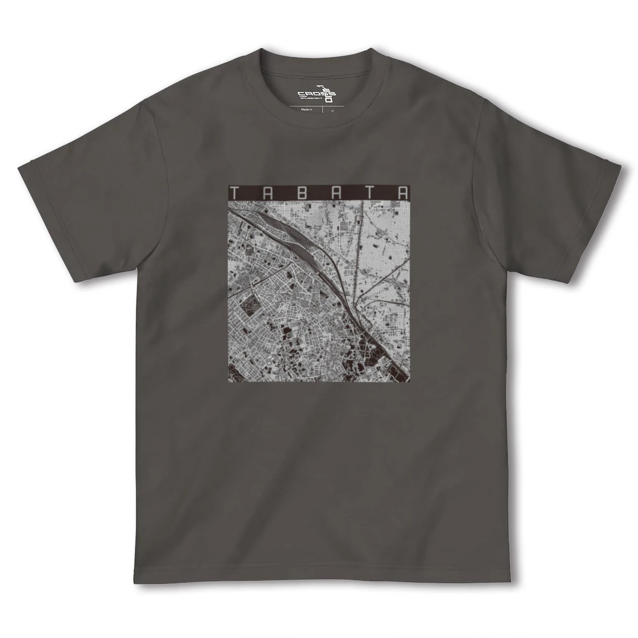 【田端(東京都)】地図柄ヘビーウェイトTシャツ