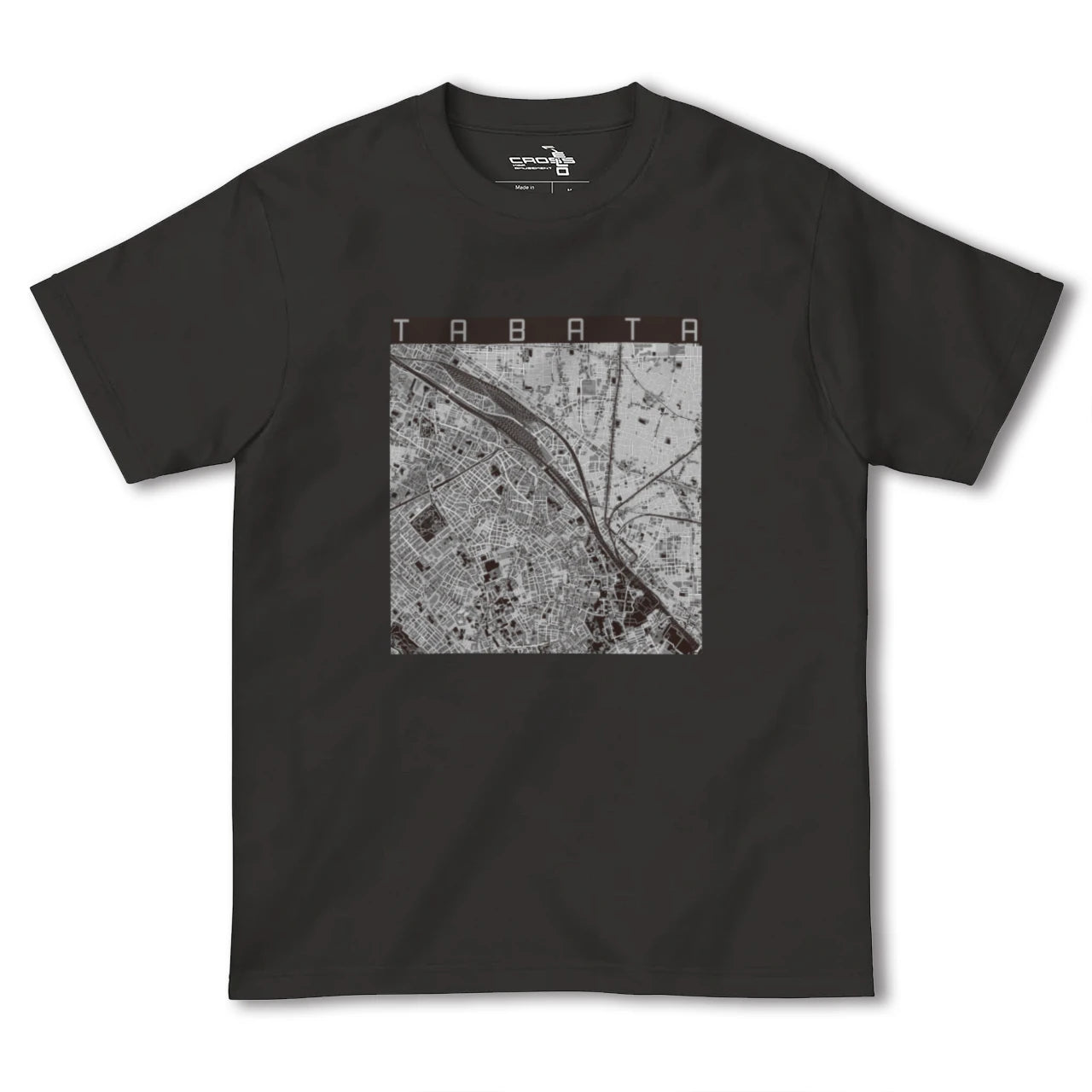 【田端(東京都)】地図柄ヘビーウェイトTシャツ