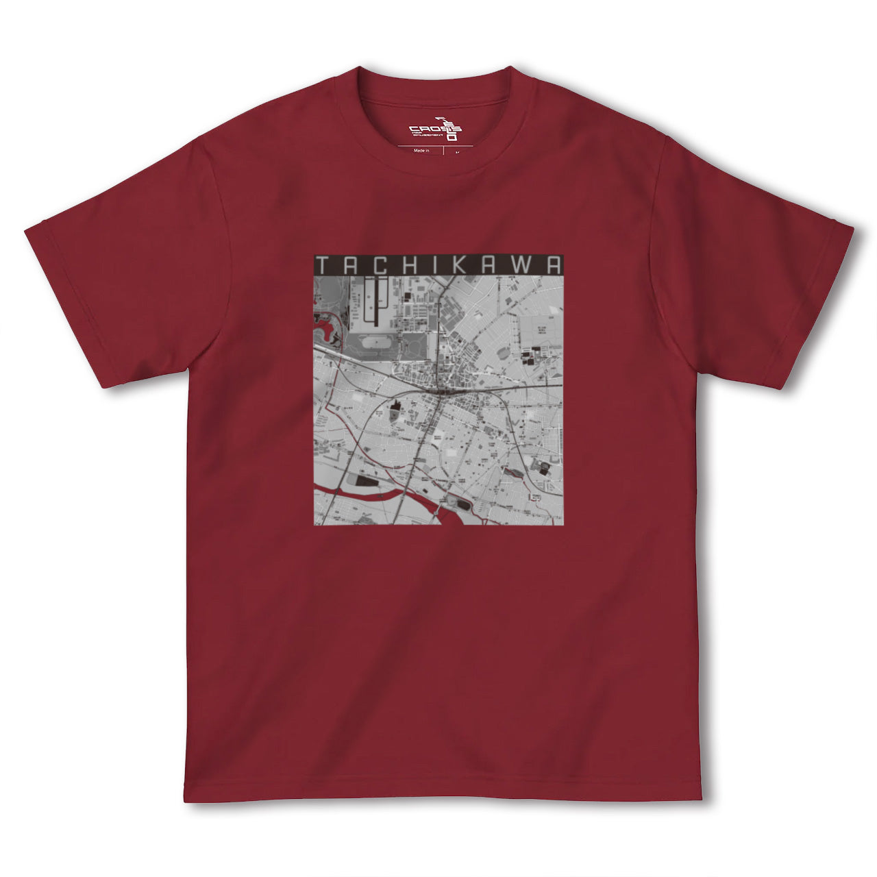 【立川(東京都)】地図柄ヘビーウェイトTシャツ