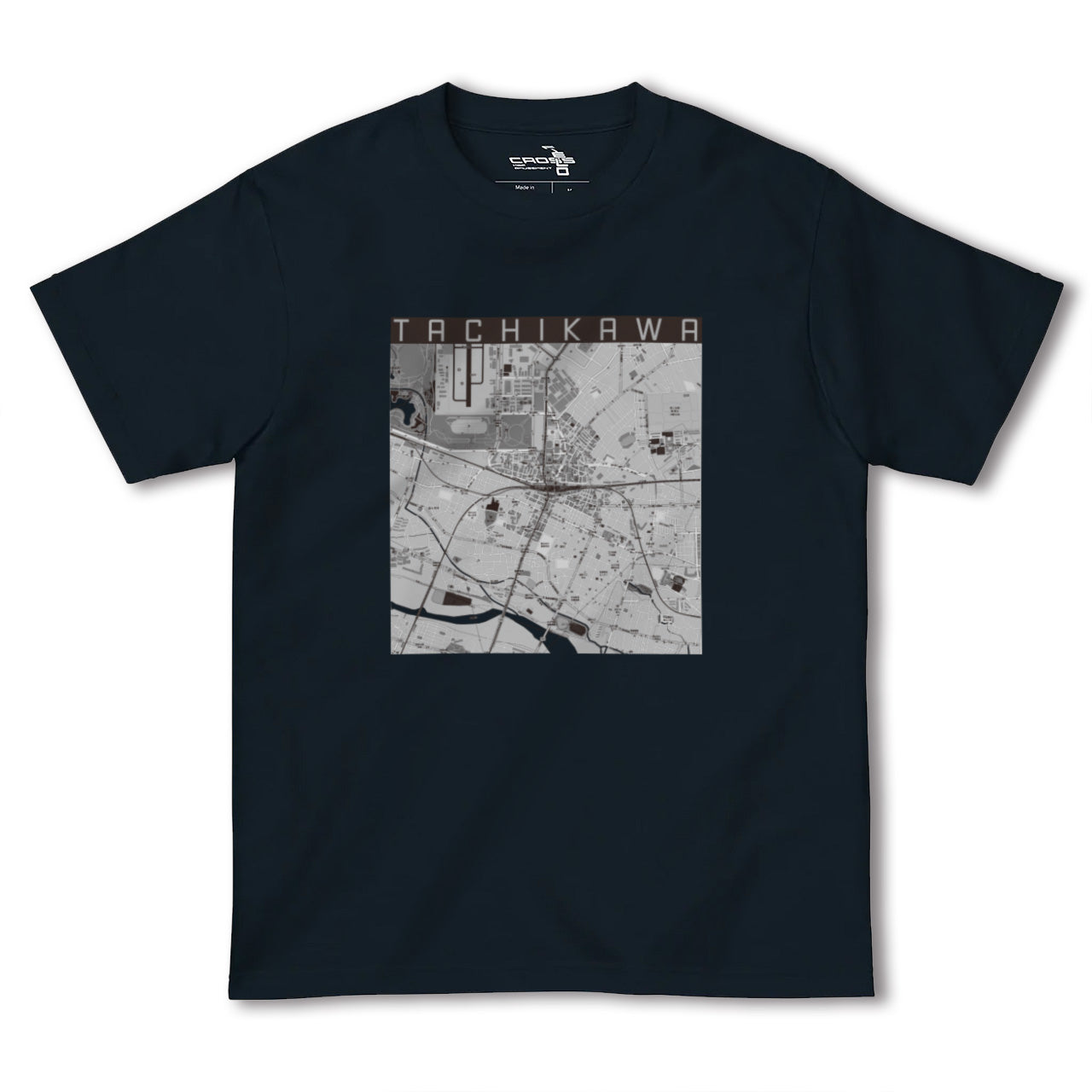 【立川(東京都)】地図柄ヘビーウェイトTシャツ