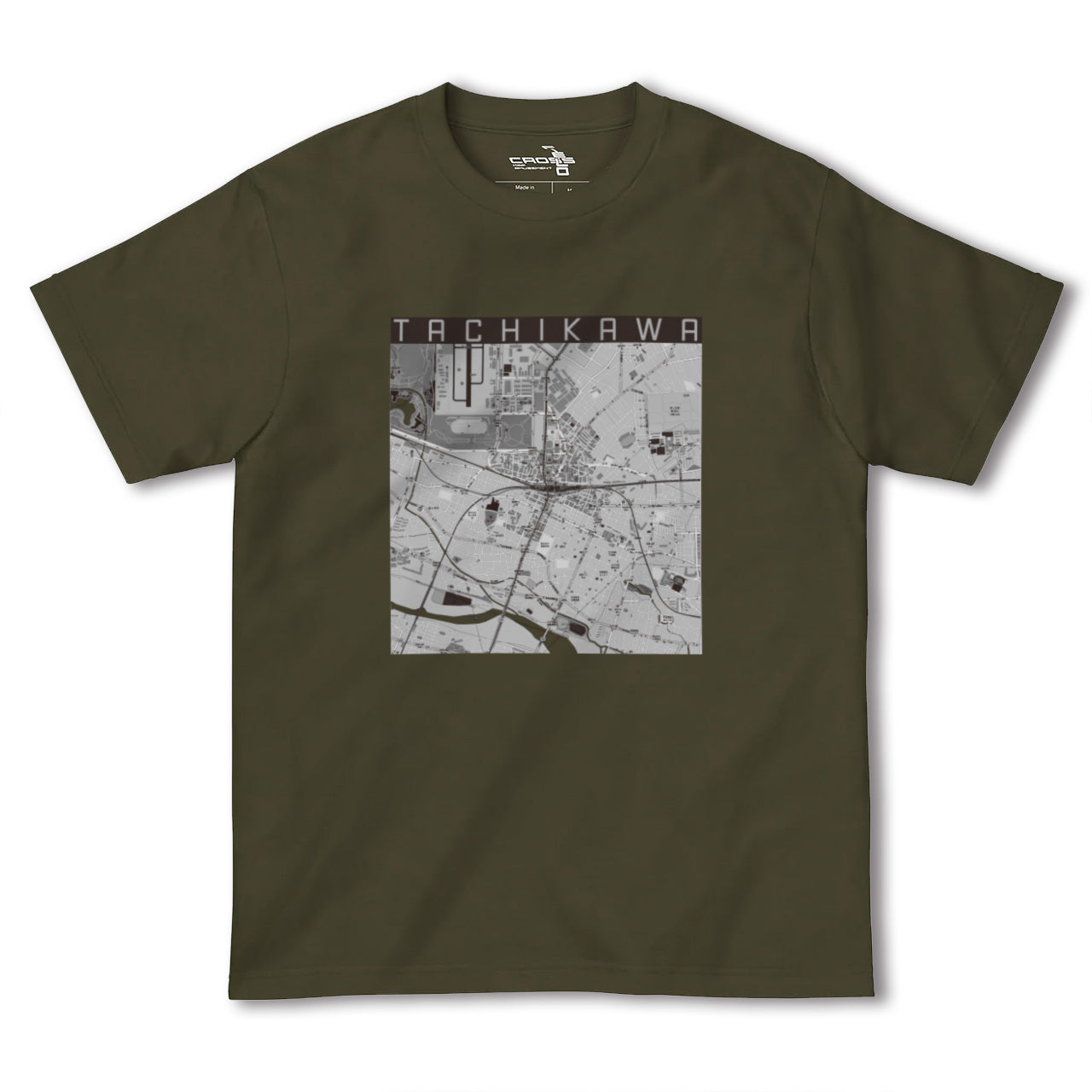 【立川(東京都)】地図柄ヘビーウェイトTシャツ