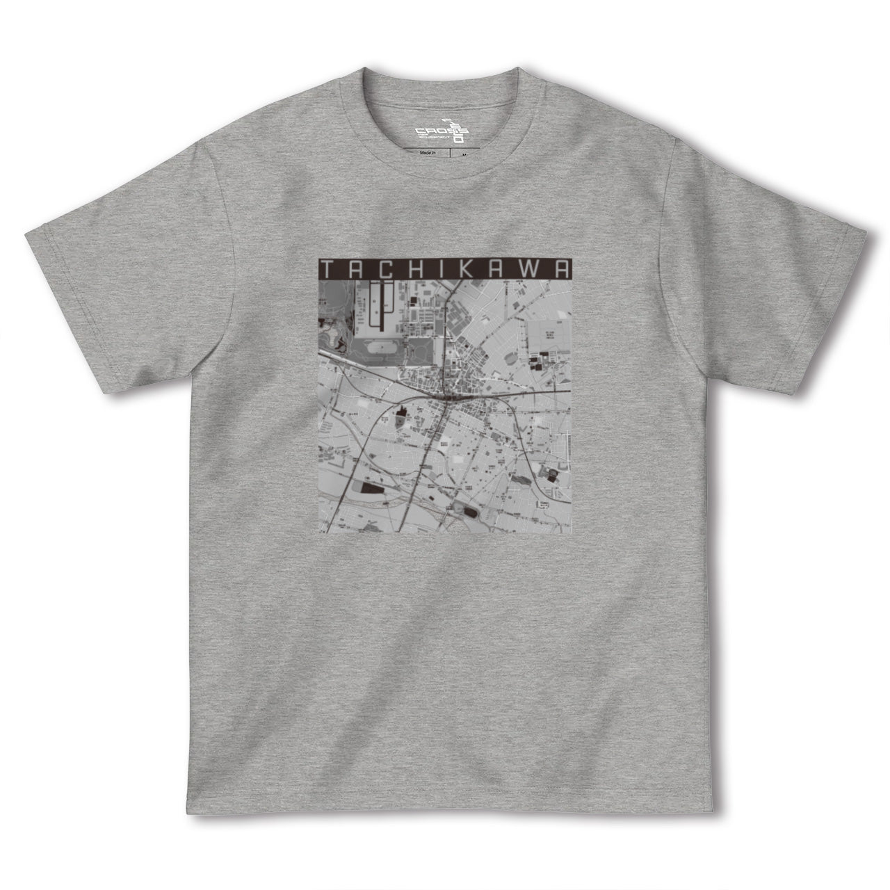 【立川(東京都)】地図柄ヘビーウェイトTシャツ